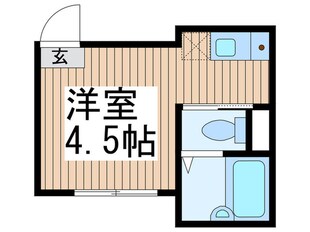 シャンテ谷在家の物件間取画像